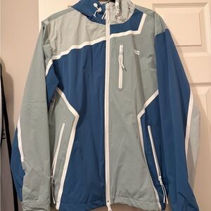 Kith Blue Hooded Windbreaker Jacket